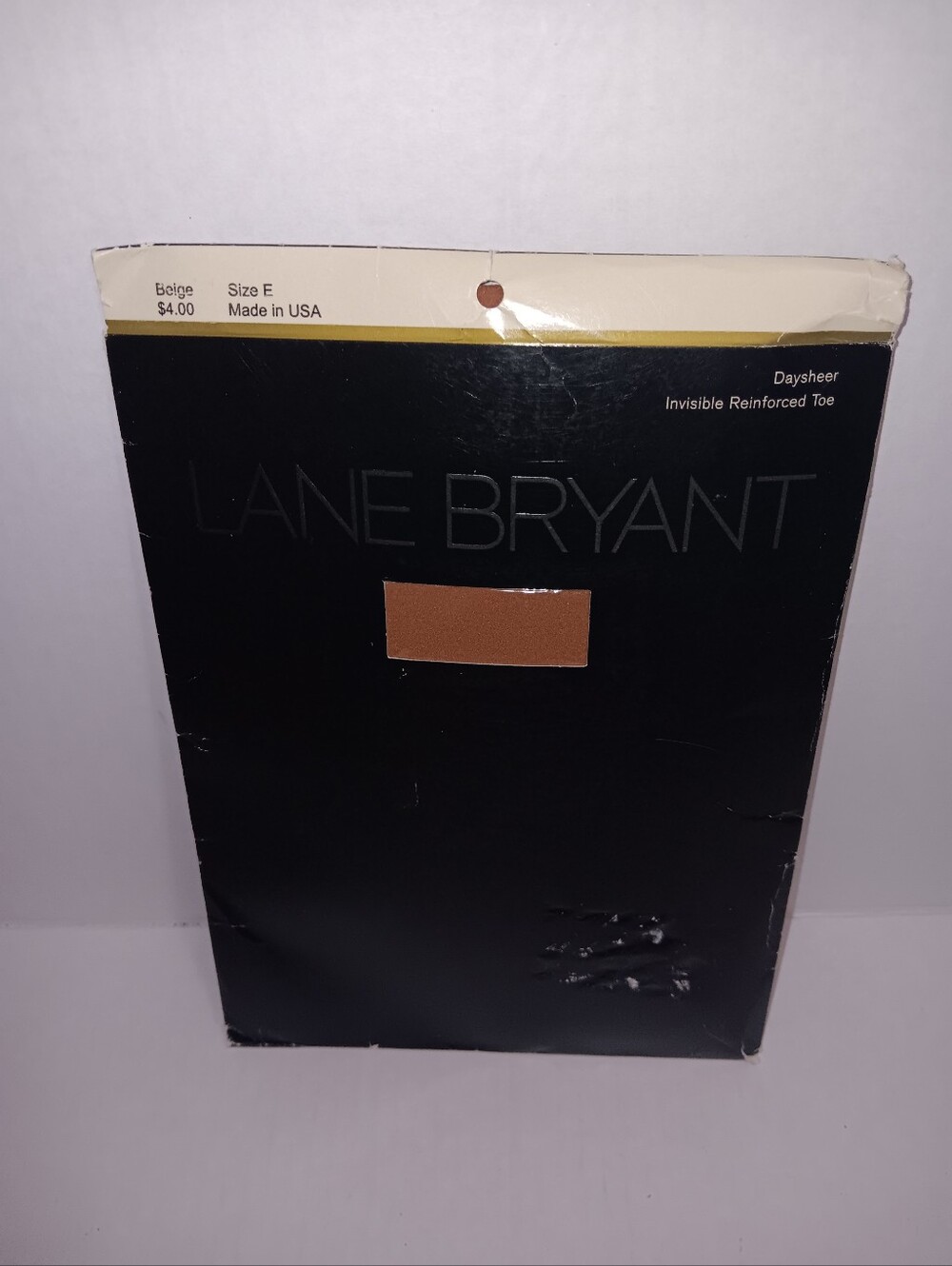 Lane Bryant Daysheer Invisble Reinforced Toe Size E Hosiery